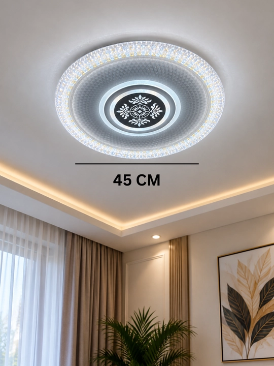 LED Люстра Плафон Светильник Лампа 3 режима освещения для комнаты потолка 96w