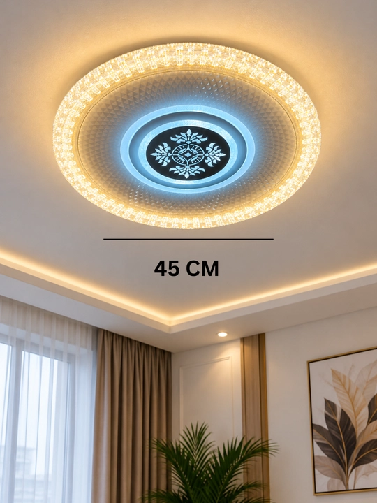 LED Люстра Плафон Светильник Лампа 3 режима освещения для комнаты потолка 96w