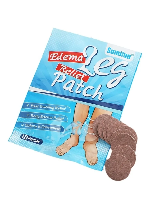 Sumifun Edema Leg Relief Patch oyoq uchun plastirlari, 10 dona