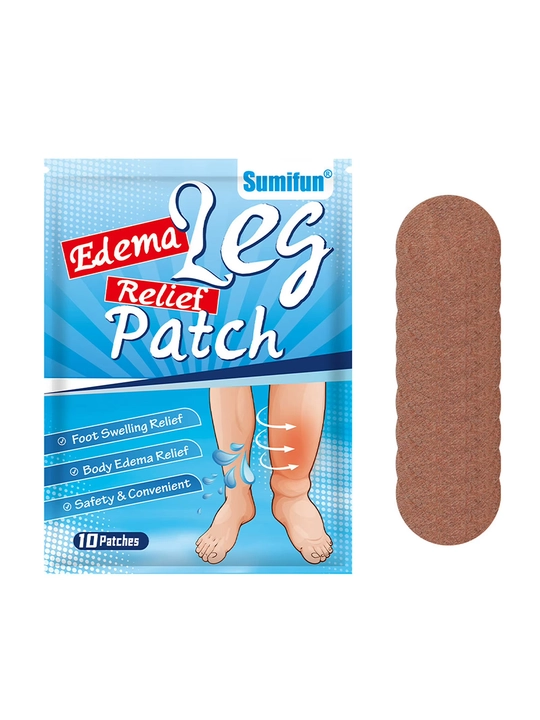 Sumifun Edema Leg Relief Patch oyoq uchun plastirlari, 10 dona