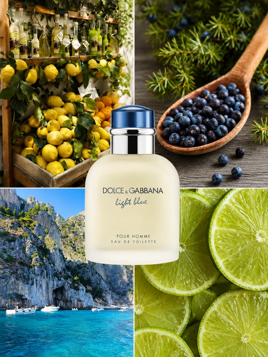 Dolce & Gabbana Light Blue Eau Intense Pour Homme — erkaklar uchun jozibali atir
