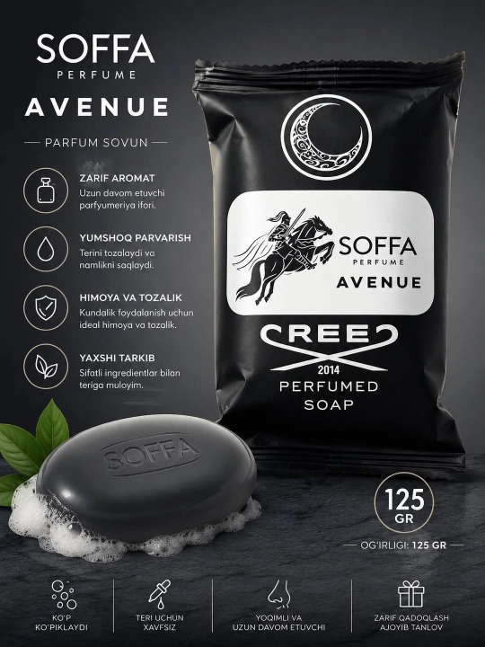 Parfyum sovun, 125 g - 
