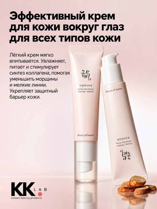 Beauty of Joseon крем для кожи вокруг глаз с ретинолом Revive Eye Serum, 30 мл
