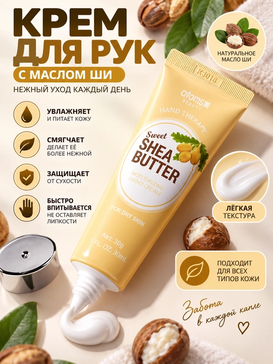 Otona Hand Therapy qo‘l kremi, parvarish, Citrus Lemon, Rose Water & boshqa variantlar tur, 4 dona - 