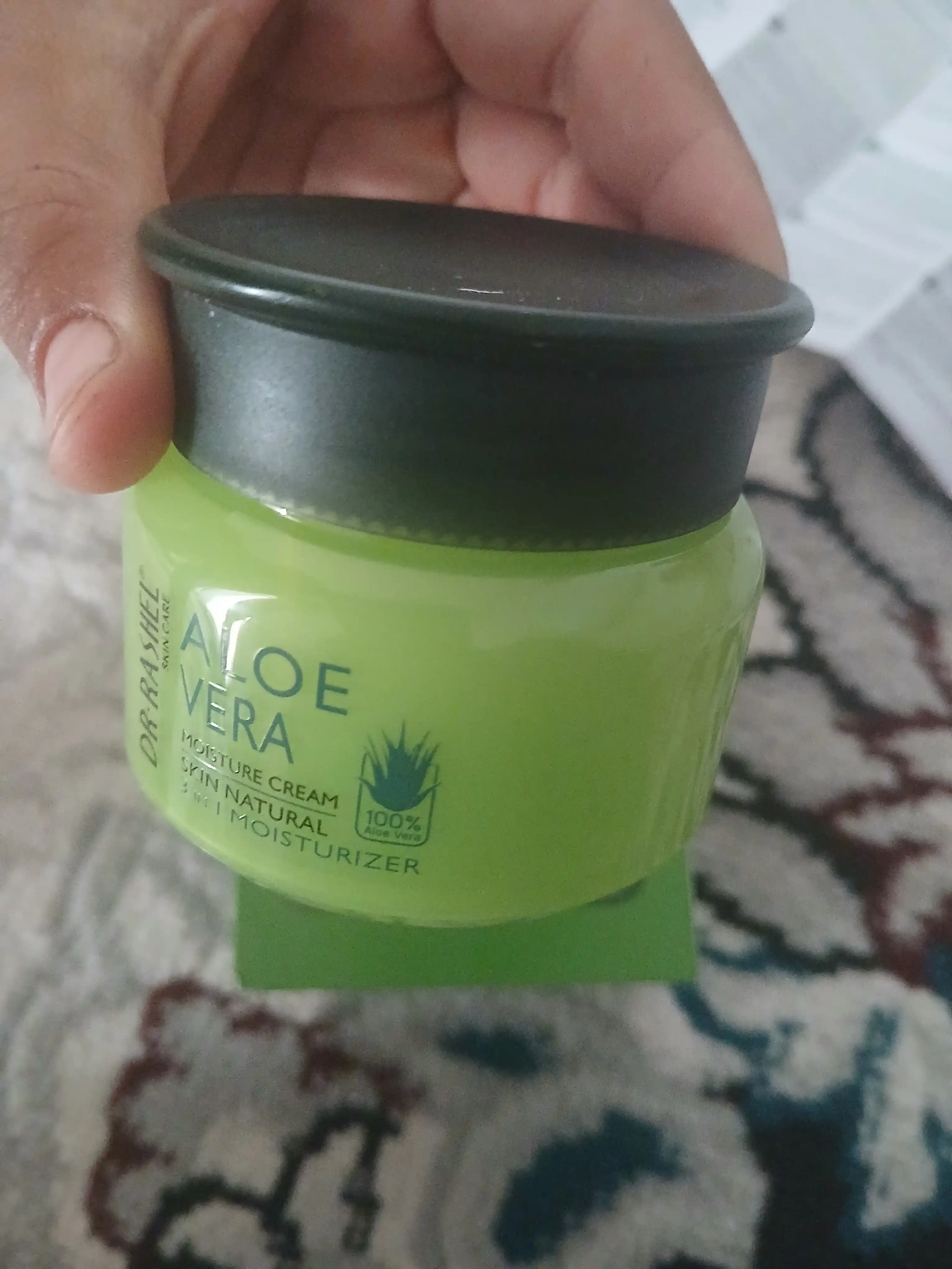 Dr.Rashel Aloe verali 3 in 1 yuz kremi, namlantirish, oziqlantirish va parvarish, 50 g
