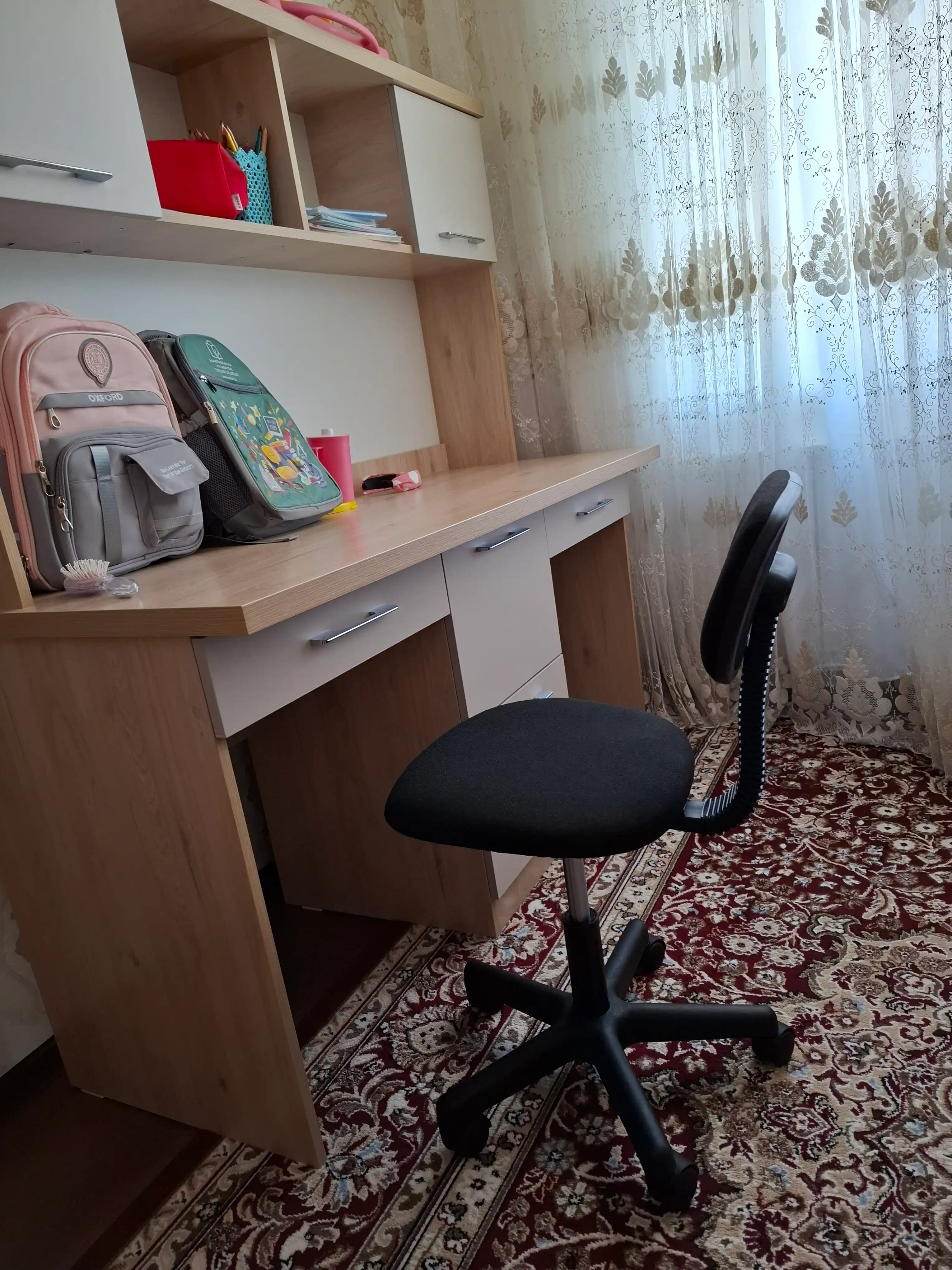Детское компьютерное кресло Kevin с роликами, выдерживает 150 кг, с регулировкой высоты