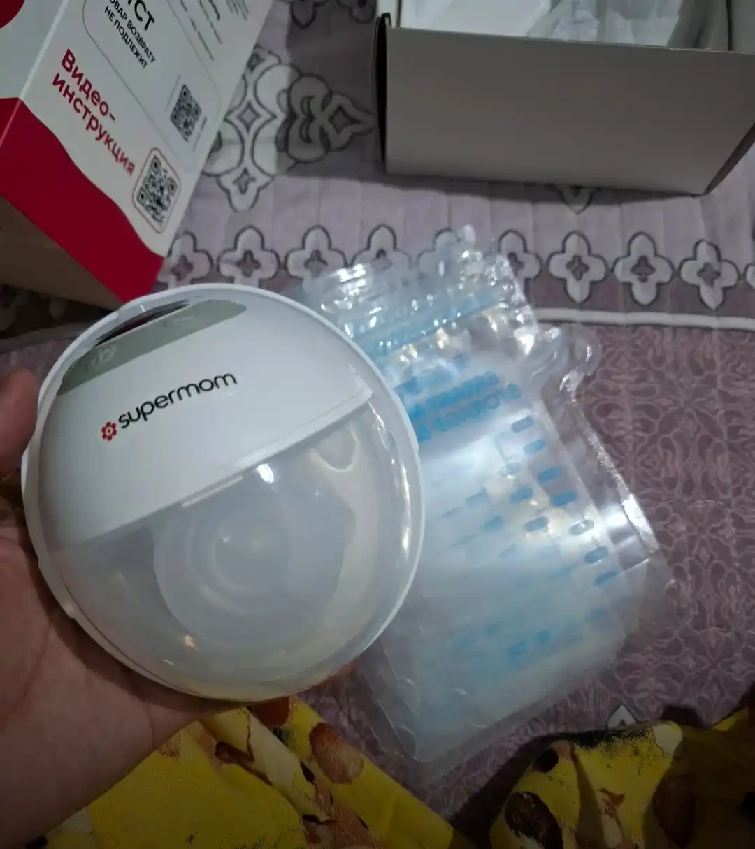 Elektr ko'krak suti sog'ish moslamasi, Supermom K7, 4 rejimli