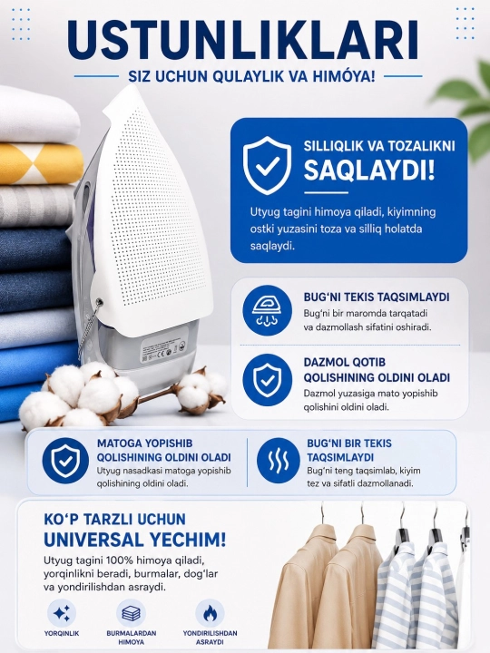 Dazmol tagligining universal himoyasi - issiqlikka chidamli qoplama