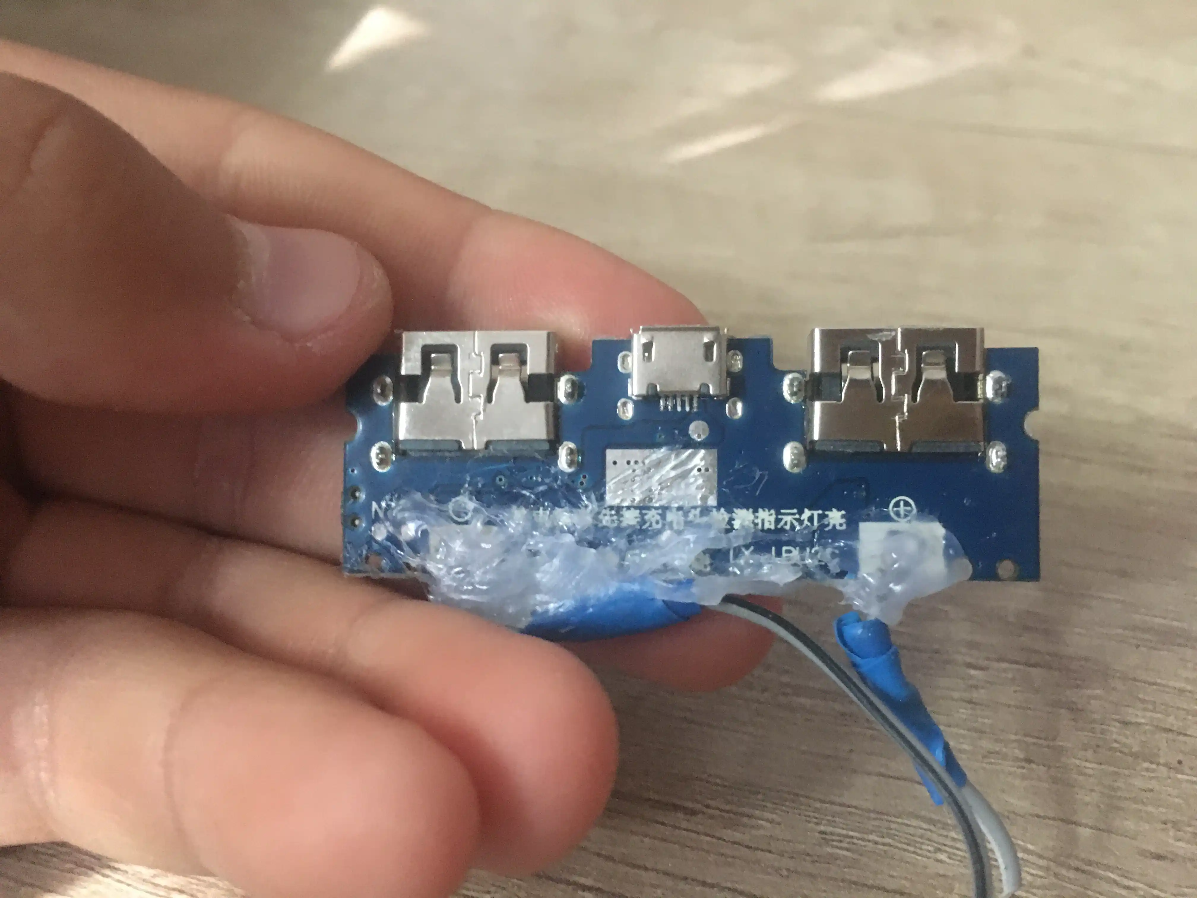 Плата Power Bank IP5407 USB 5V 2.4A Micro Type-C Модуль заряда литий-ионных аккумуляторов
