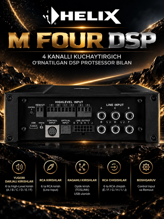 Helix M FOUR DSP - 