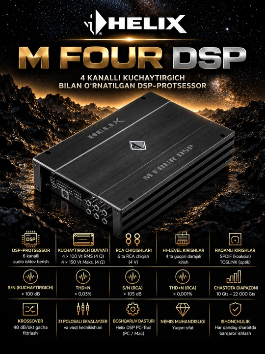 Helix M FOUR DSP