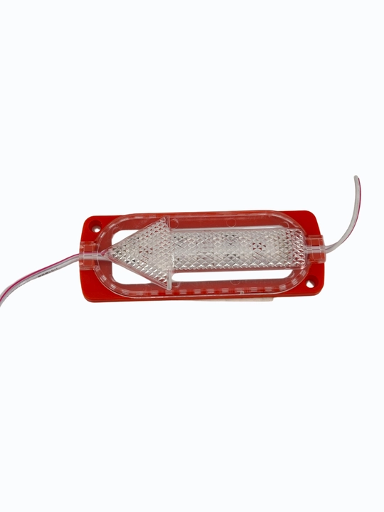 Светодиодный LED указатель направления, красный, 12V DC, IP65
