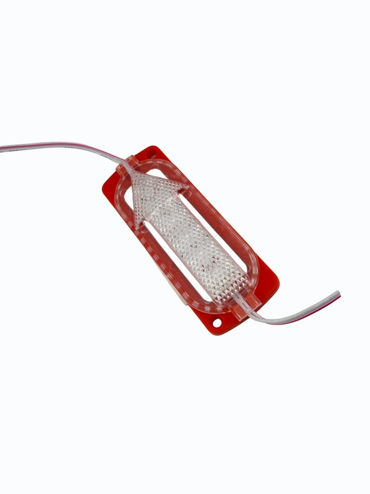 Светодиодный LED указатель направления, красный, 12V DC, IP65