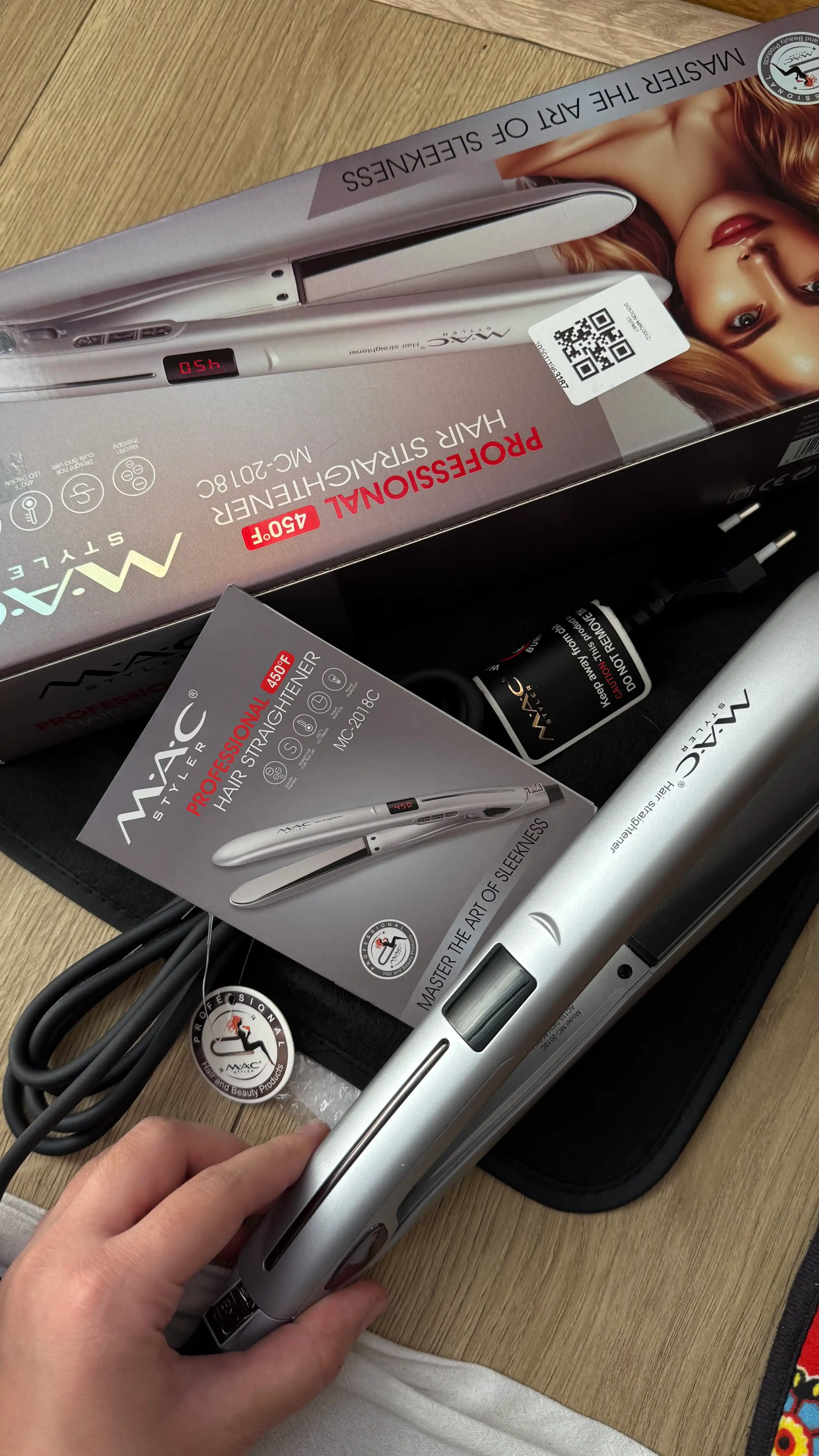 MAC professional soch tekkislovchi dazmol