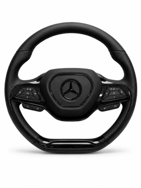 Avtomobil ruli, Mercedes Benz MARVEL RUL qora pianino dizaynida, ko‘p funksiyali rul