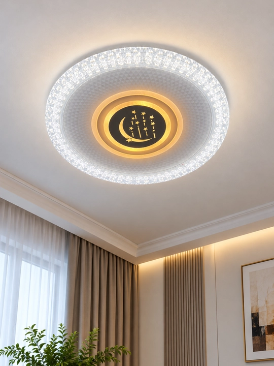 LED Люстра Плафон Светильник Лампа 3 режима освещения для комнаты потолка 96w