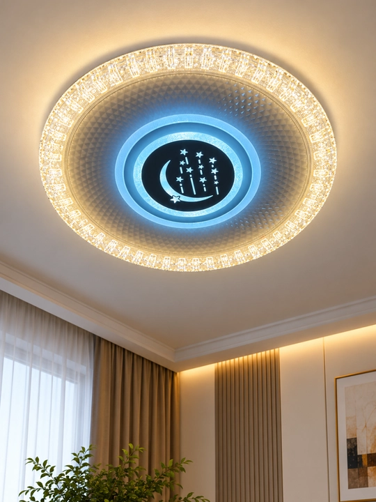 LED Люстра Плафон Светильник Лампа 3 режима освещения для комнаты потолка 96w