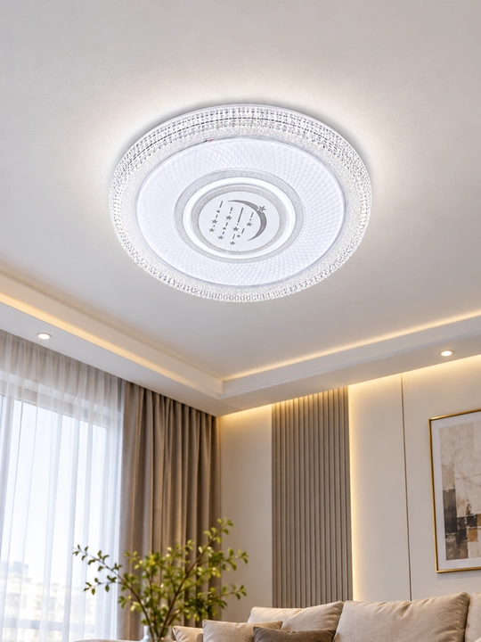 LED Люстра Плафон Светильник Лампа 3 режима освещения для комнаты потолка 96w