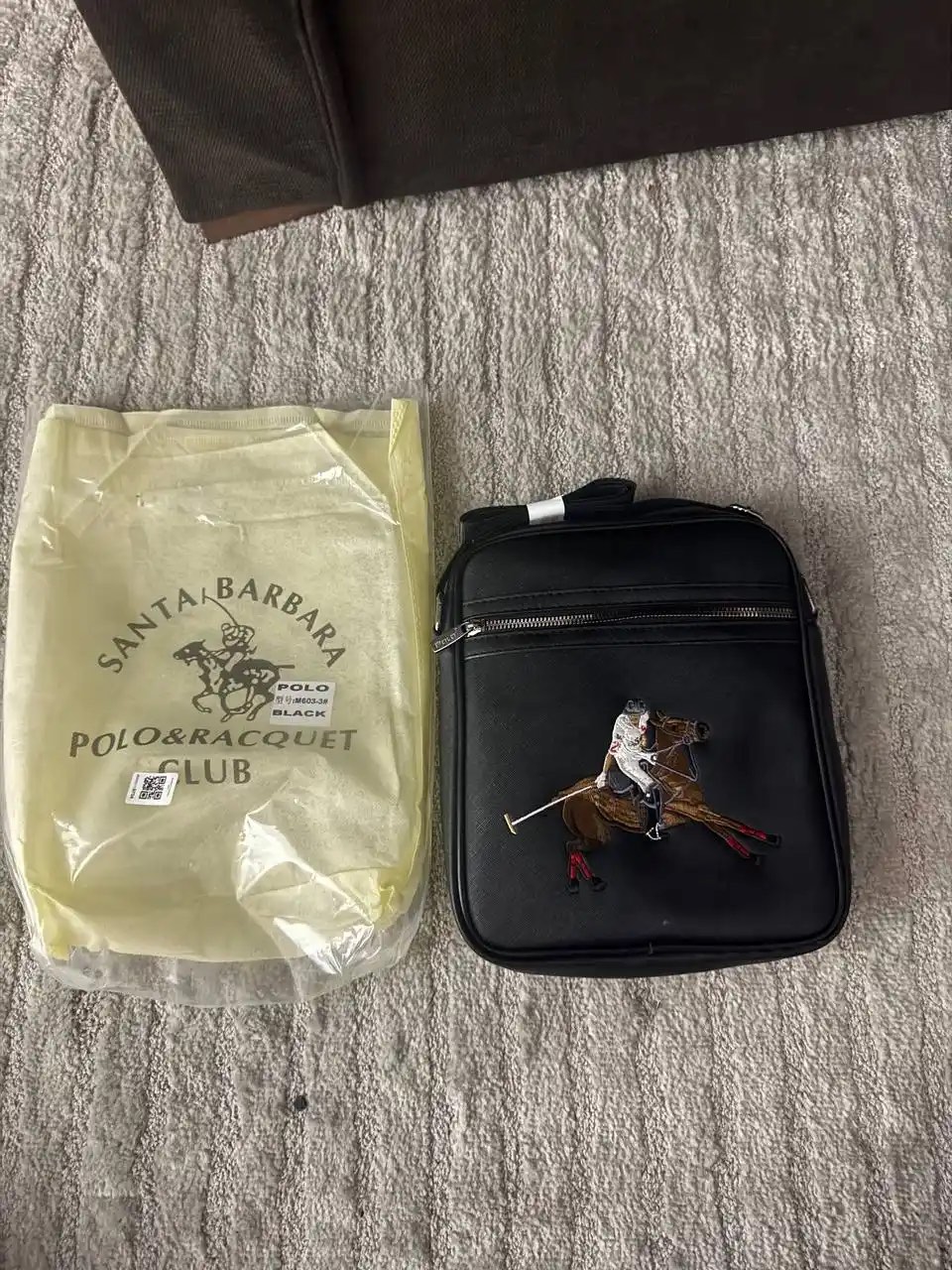Santa Barbara Polo erkaklar uchun qulay va keng hajmli sumka, barsetka