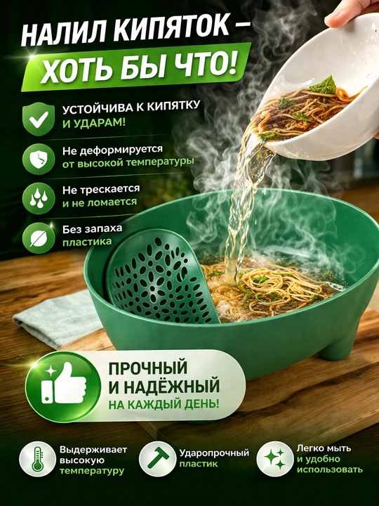 Корзинка - дуршлаг слоник