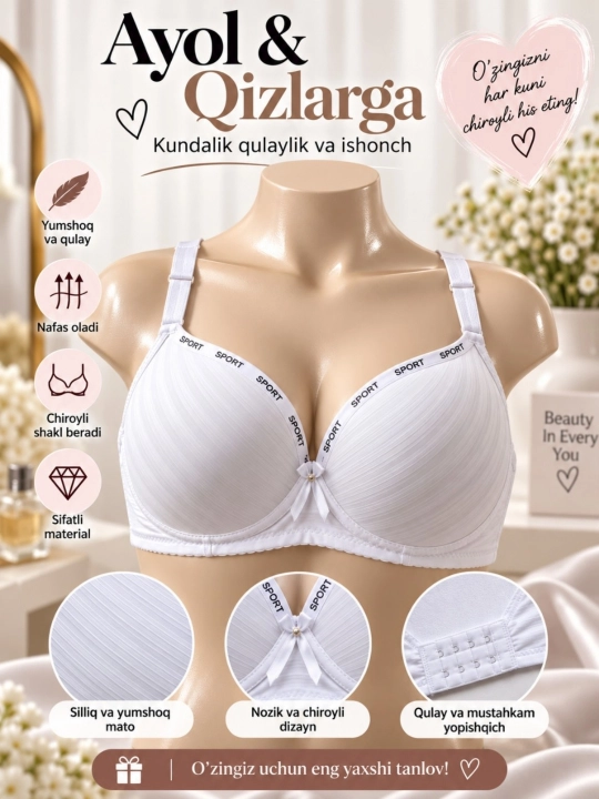 Ayolla uchun byusgalterlar - 1 dona - 