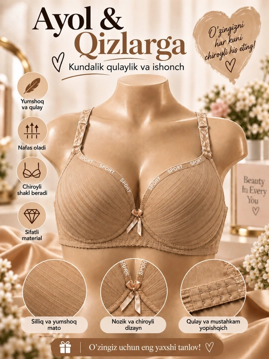 Ayolla uchun byusgalterlar - 1 dona - 