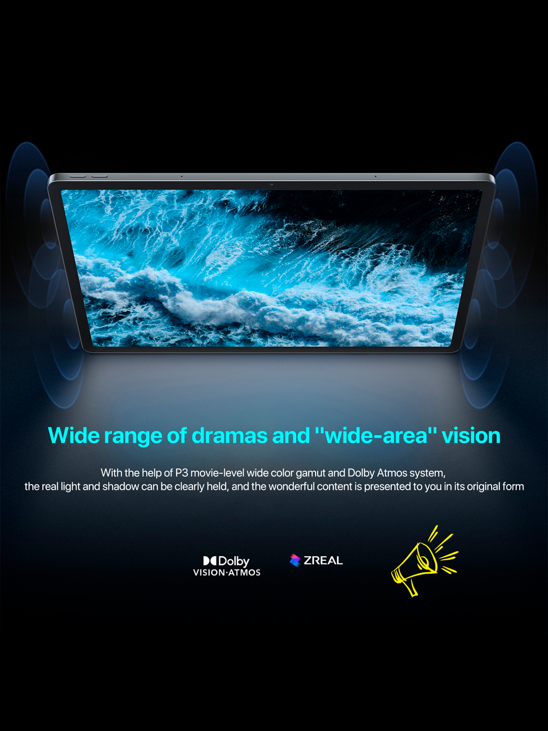 Планшет Lenovo Xiaoxin Pad Pro 12.7,процессор Dimensity 8300, экран 2.9K, 144 Гц, 8+128 ГБ