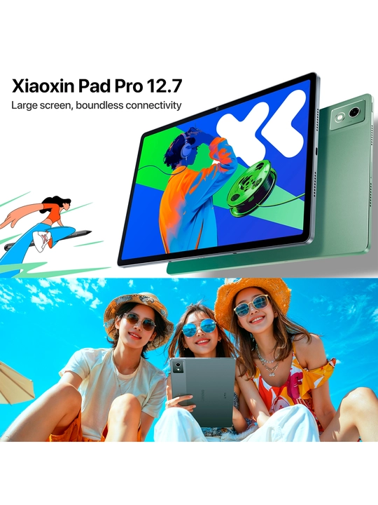 Планшет Lenovo Xiaoxin Pad Pro 12.7,процессор Dimensity 8300, экран 2.9K, 144 Гц, 8+128 ГБ
