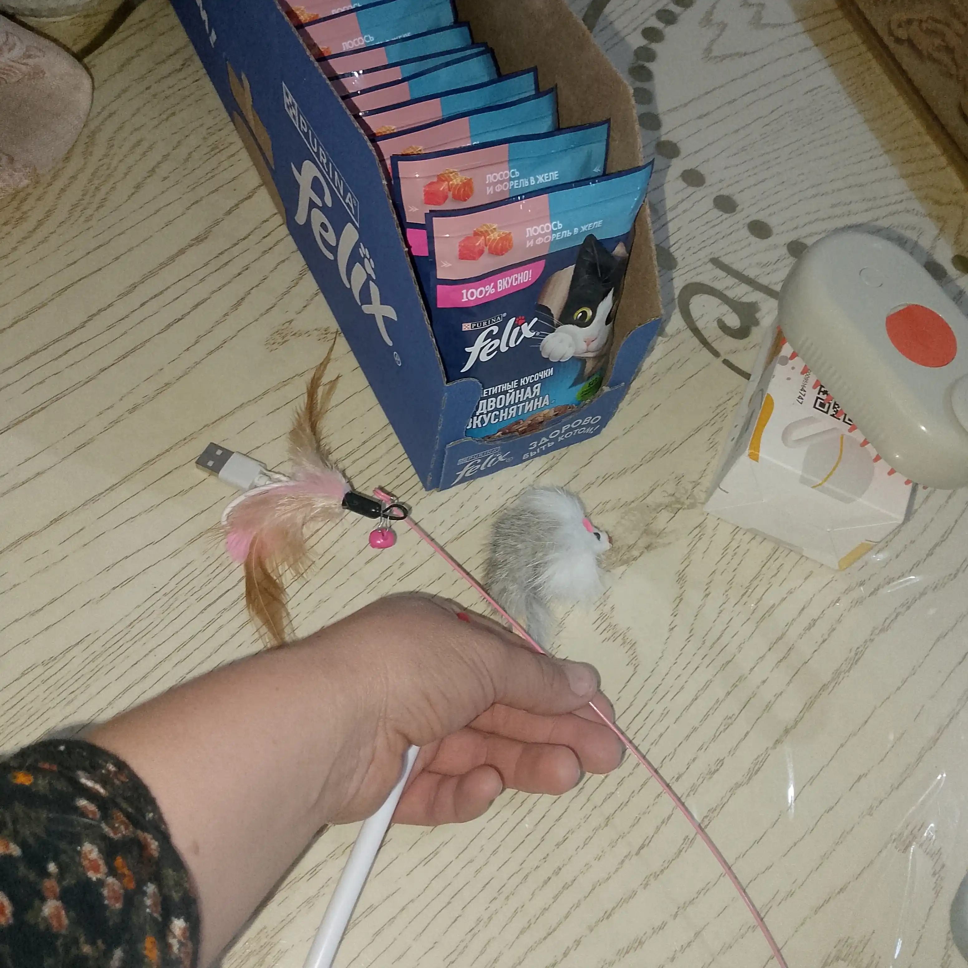 Интерактивная игрушка для кошек
