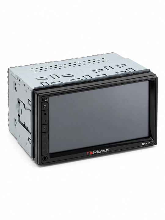 Nakamichi NAM1610 va NAM1712 avtomagnitola, 7 dyuymli ekran, Bluetooth, USB, FM/AM