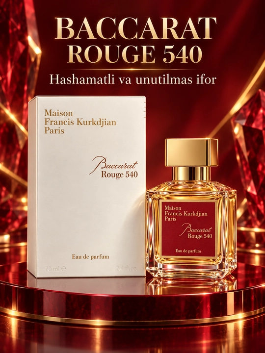 Maison Francisco Kurkdjian Baccarat Rouge 540 Eau de Parfum, 70 мл — парфюм унисекс - 
