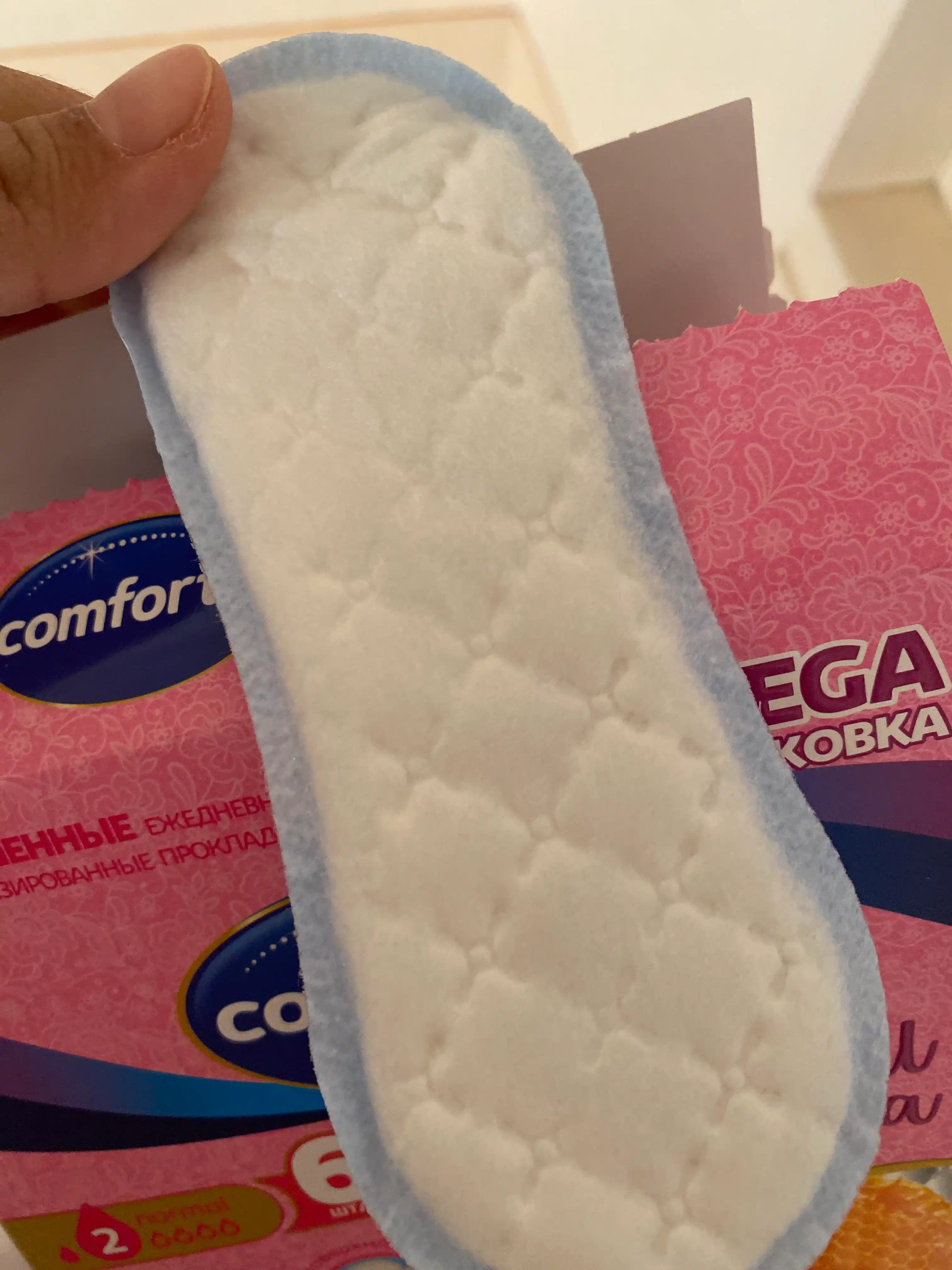 Kundalik prokladkalar Comforta chakanda, 60 dona