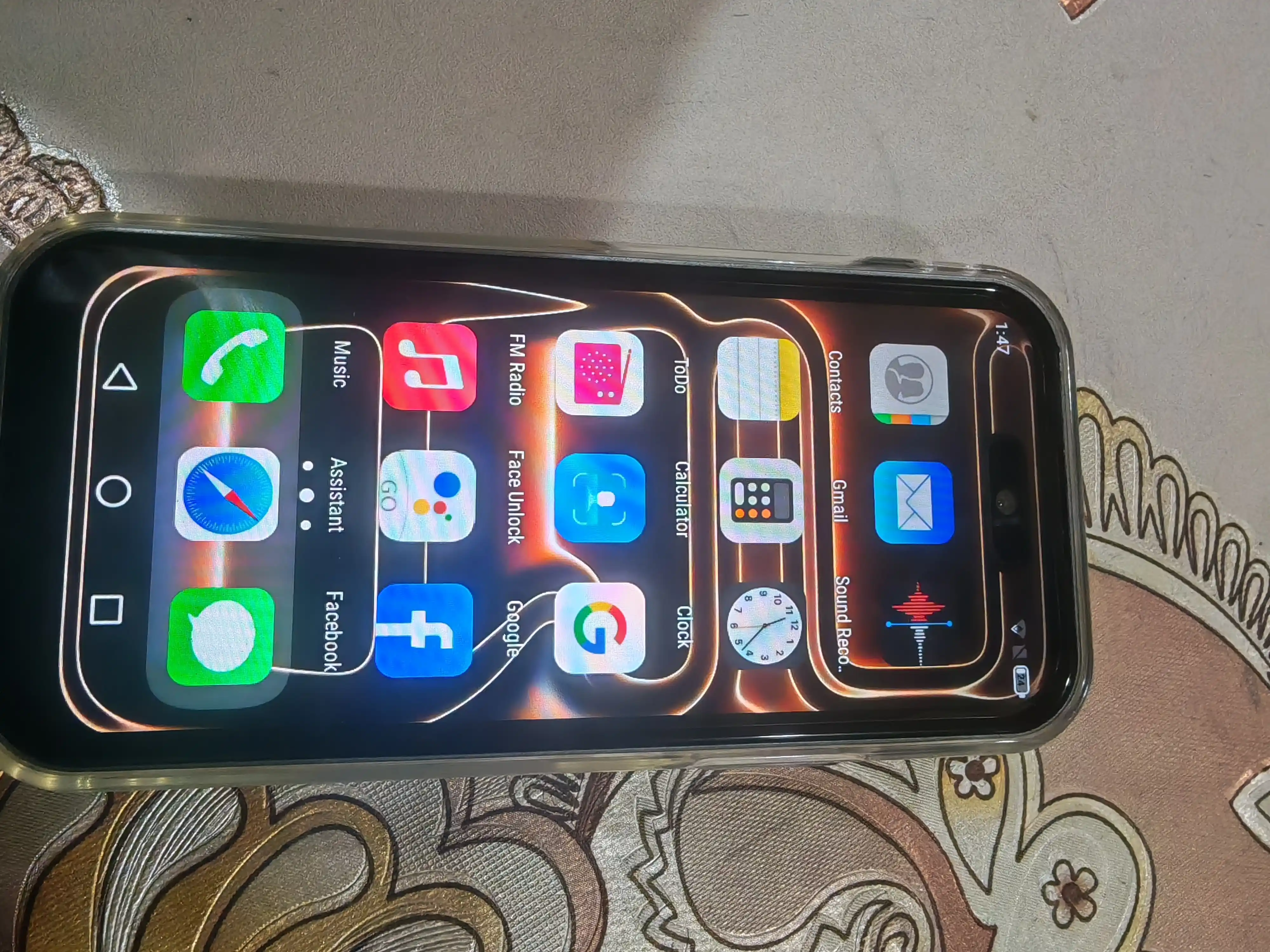 Sensorli smartfon, 4,5 dyumli ekran, kichik bolalar uchun mini-telefon, Android 2/16 GB