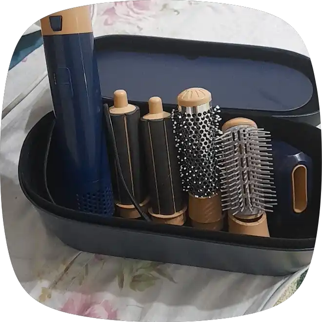 Стайлер Dyson 5в1 фен для волос и фен-расческа, для укладки и завивки, подарок для женщин