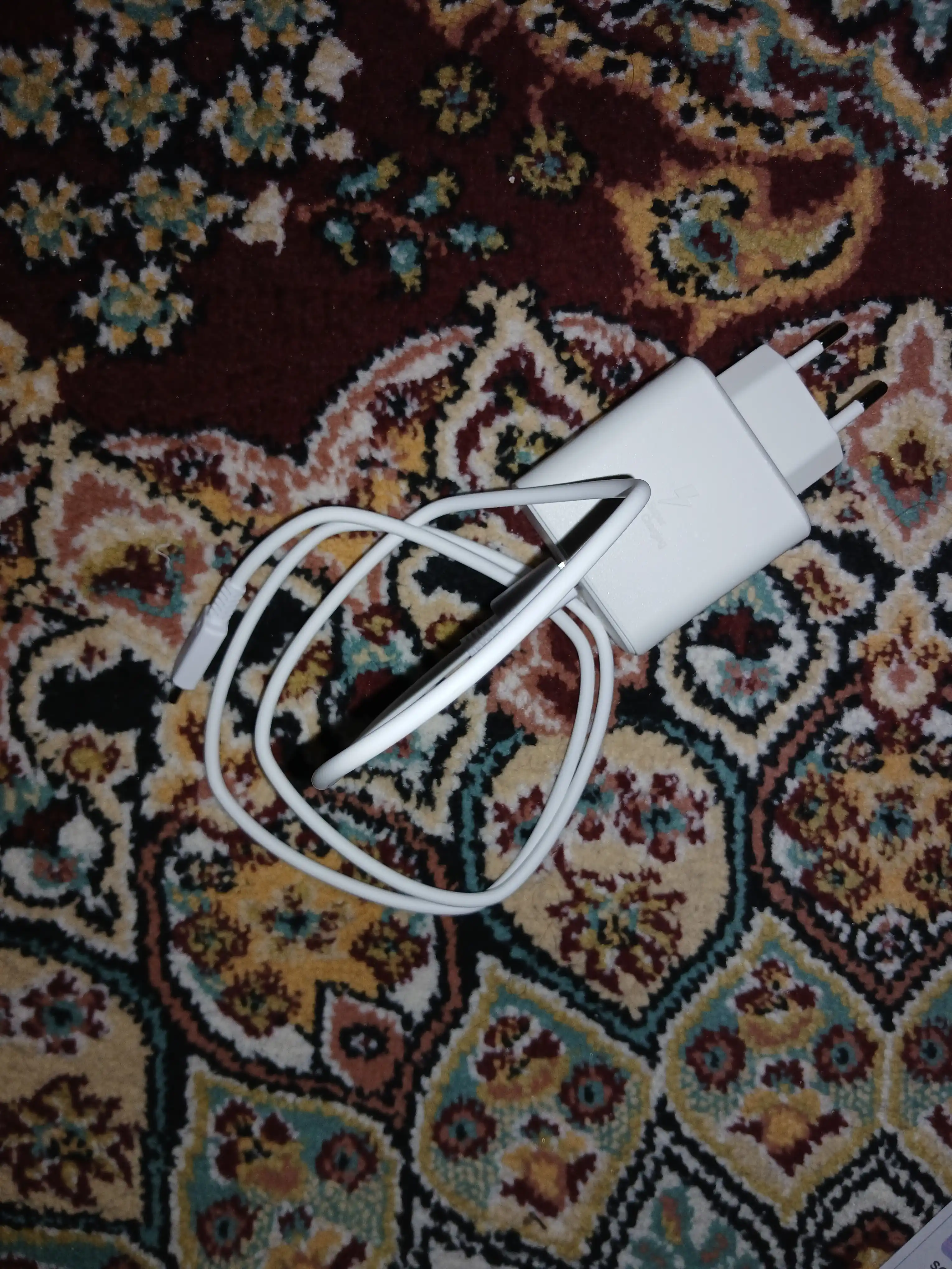 Зарядное устройство Samsung 45W, Type-C, быстрая зарядка, адаптер для телефона