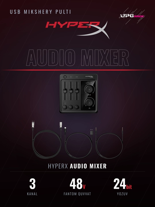 Audio miksher HyperX Audio Mixer