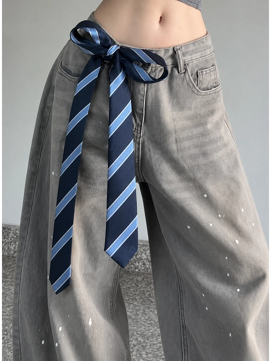 Erkaklar va ayollar uchun unisex klassik galstuk, 135 sm, maktab va ofis uchun