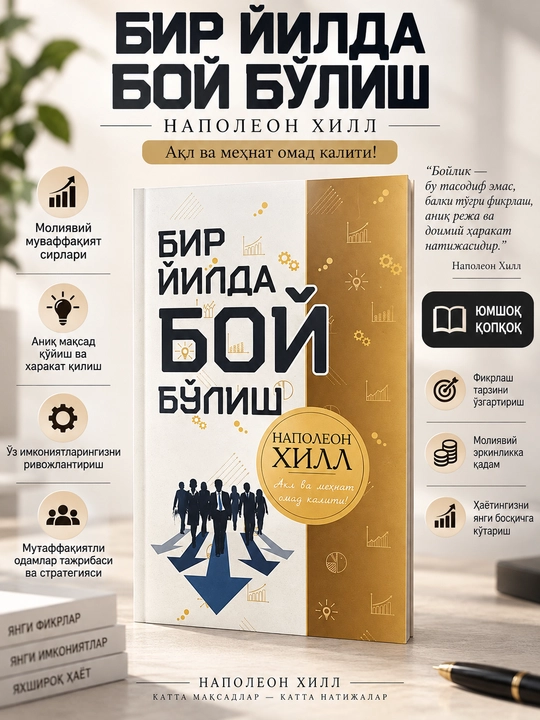 Бир йилда бой бўлиш, Наполеон Хилл - 