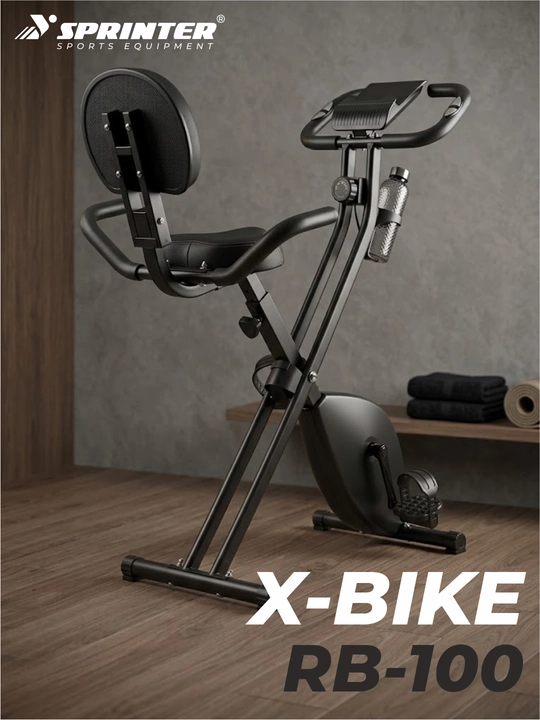 Складной велотренажер SPRINTER X-BIKE RB-100 — Максимальная компактность и комфорт