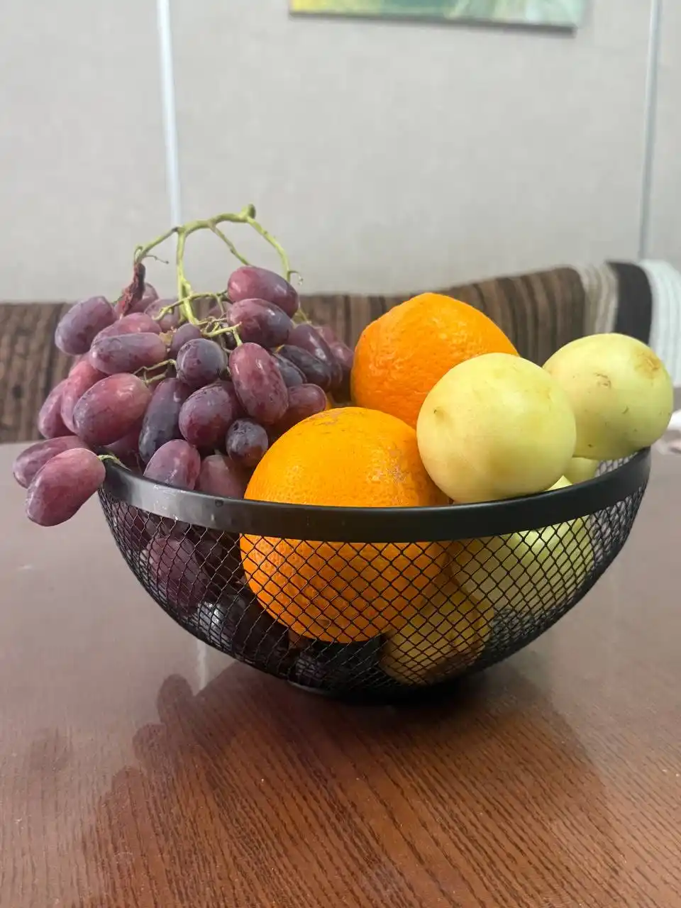 Фруктовница, металлическая миска для фруктов