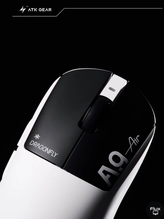 Simsiz o'yin sichqonchasi ATK Dragonfly A9 Air, PAW3950 Ultra, 8K, 47g