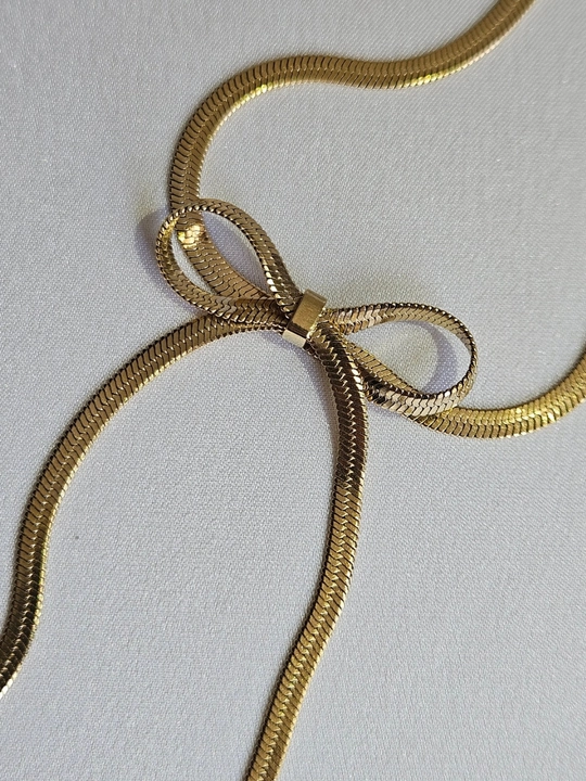 Ayollar uchun bantikli, “ilon” o‘rilishli zanjir, Stainless Steel, zanglamaydigan po‘lat