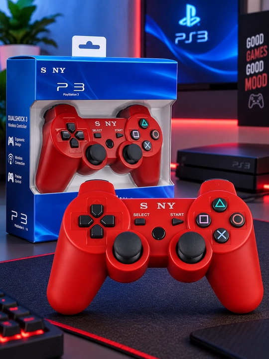 P3 DualShock 3 simsiz geympad, 2 dona, USB kabel bilan