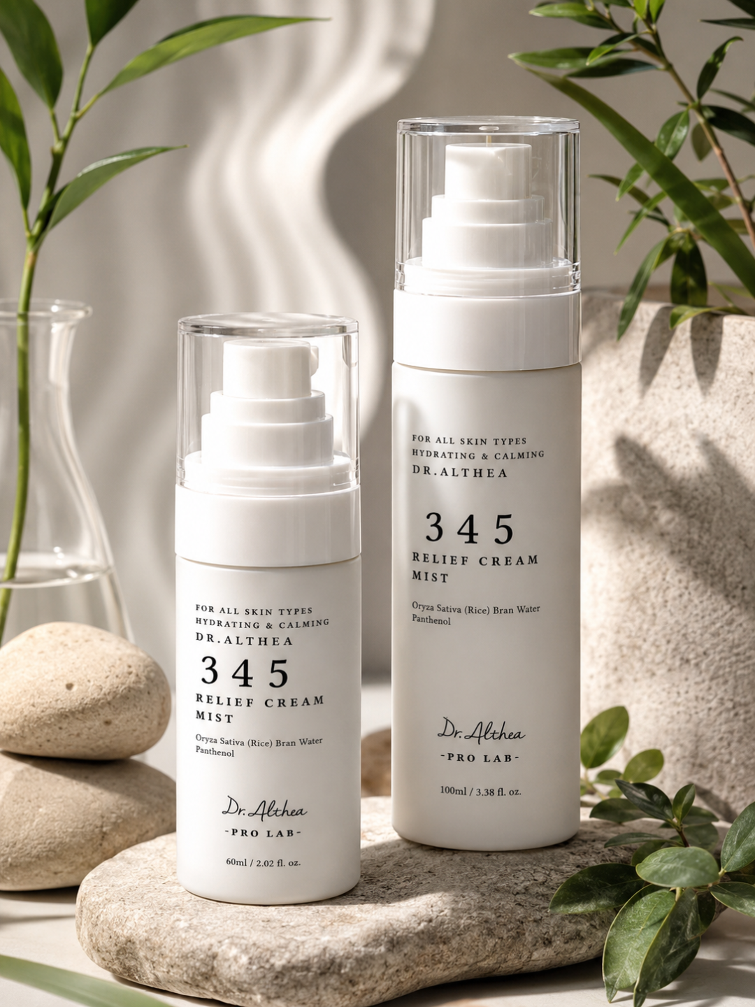 Dr.Althea 345 krem mist — Sezgir teri uchun namlovchi va tinchlantiruvchi sprey - 