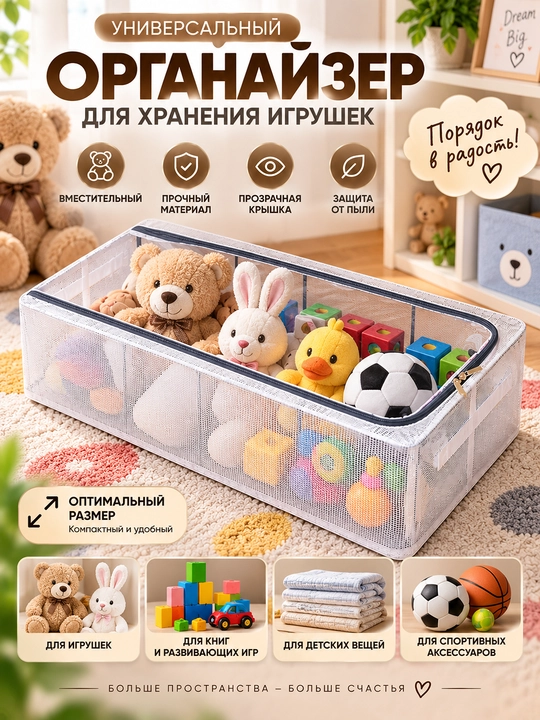 Универсальный органайзер для одежды и обуви