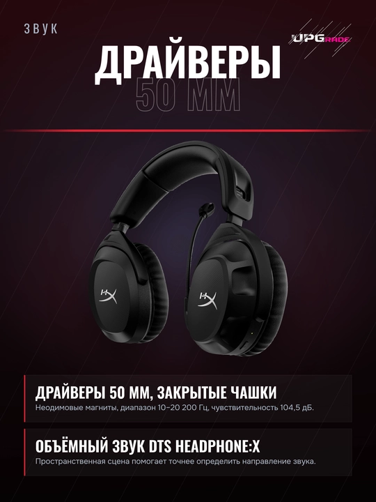O'yin quloqchinlari HyperX Cloud Stinger II Wireless
