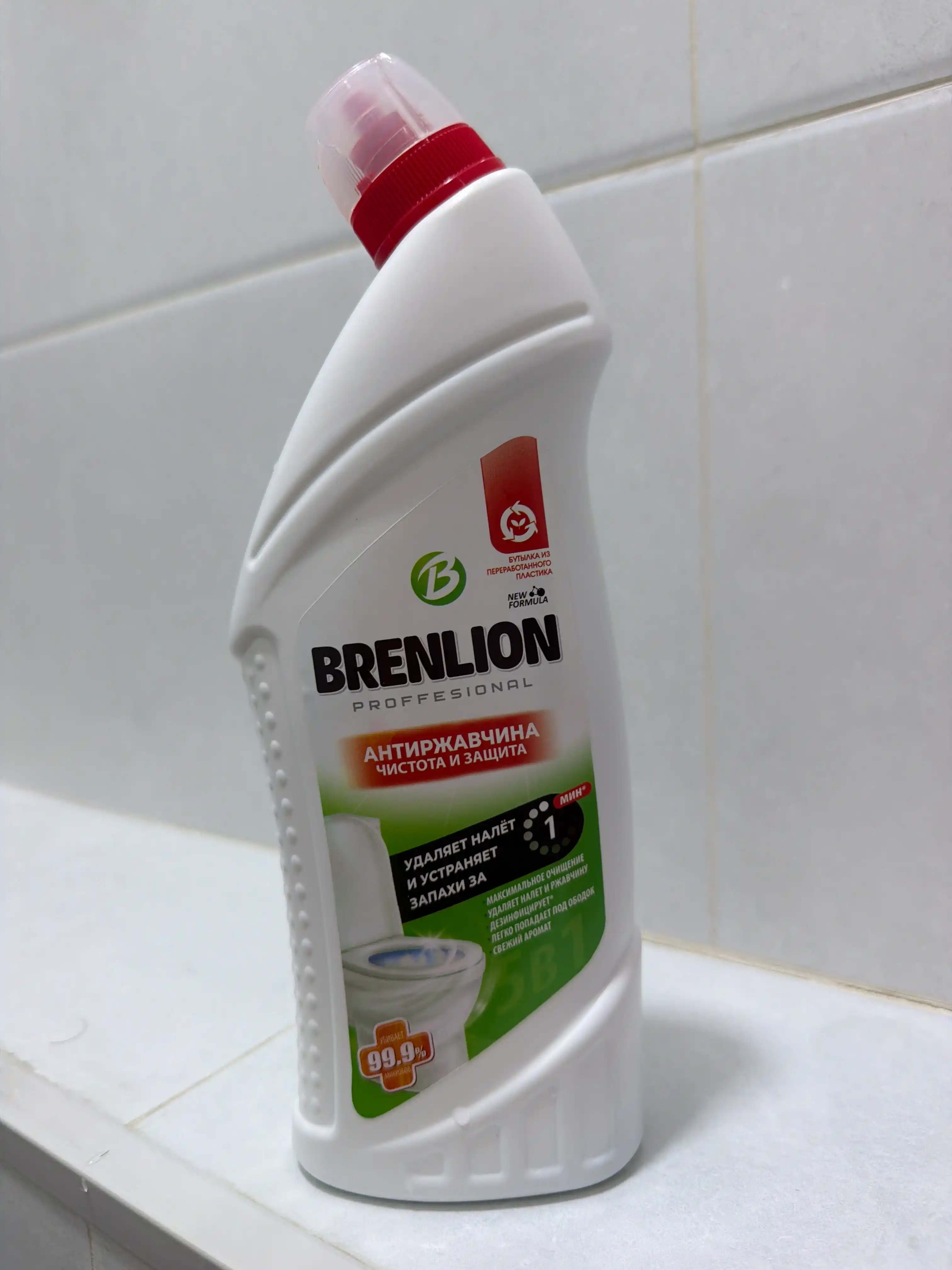 Чистящее средство для ванной и унитаза Brenlion 5в1 от ржавчины, бактерий и налета