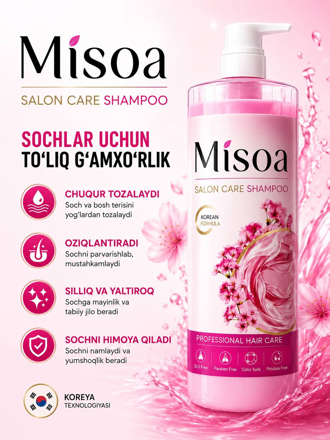 MISOA NABOR SOCH, YUZ VA QO’L UCHUN