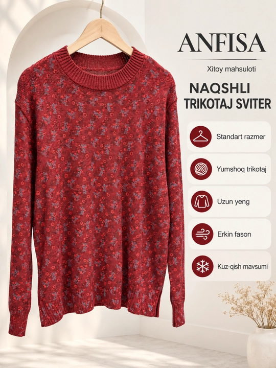 Ayollar va qizlar uchun yengi uzun jemperlar  kardiganlar svitrlari kuz qish bahor uchun