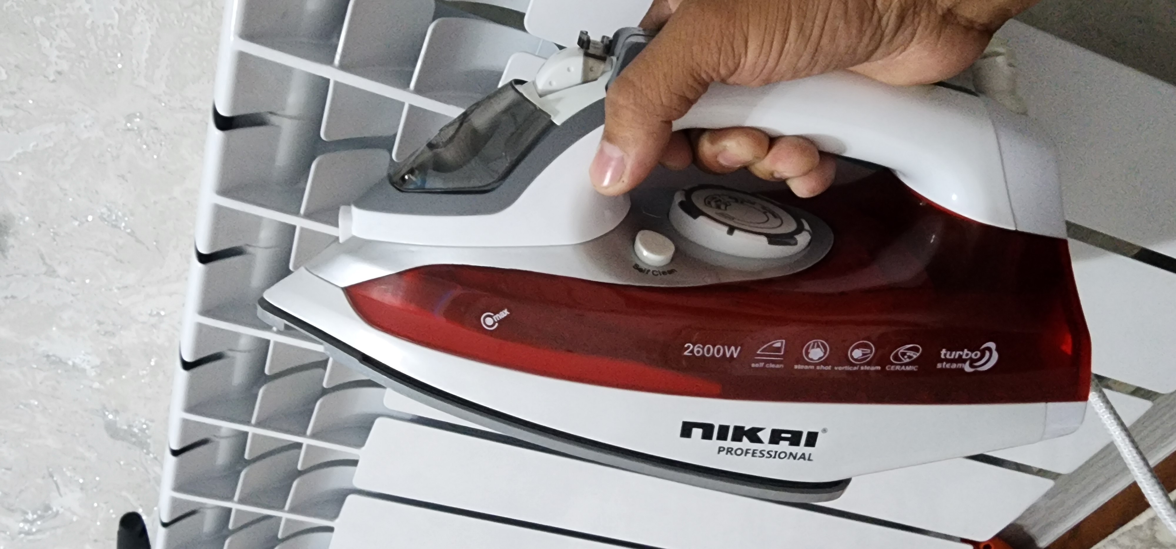 Dazmol, elektr dazmol NIKAI 1200 Vt issiqlikka chidamli korpus